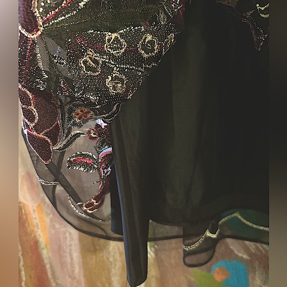 Badgley Mischka Cold Shoulder Mini Dress - Picture 5 of 15